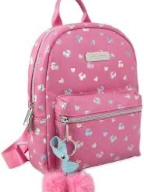 NWT pink faux  leather mini backpack by Jessica Simpson